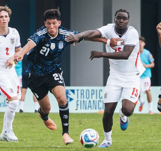 Vertex Cup: la Sub 16 se mide ante Inglaterra