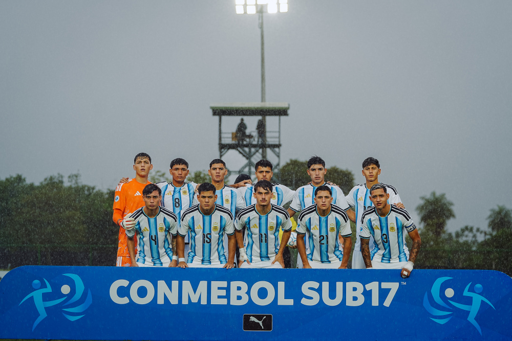 Conmebol Sub 17: Argentina se mide ante Bolivia