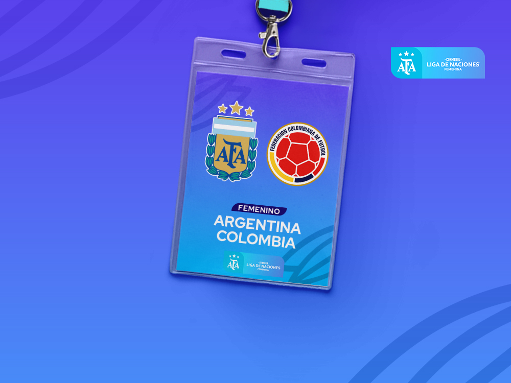 Acreditaciones para el encuentro Argentina - Colombia