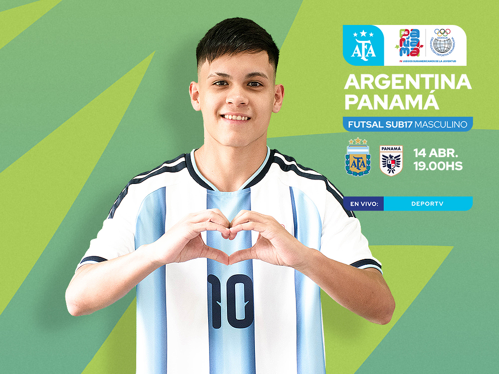 La Selección Sub17 de Futsal enfrenta esta tarde a Panamá