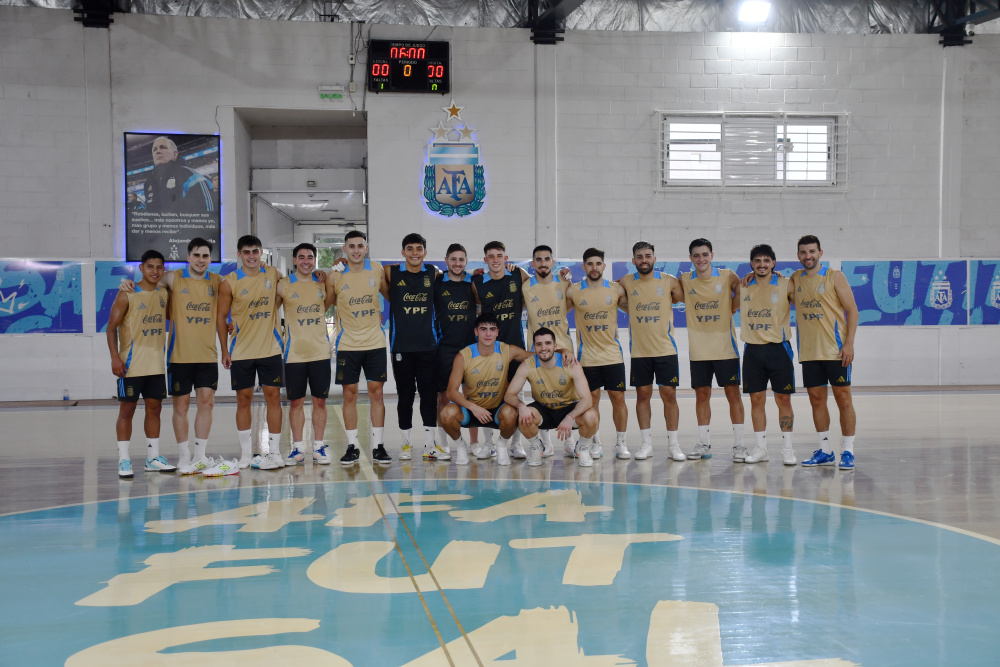 Continúan los entrenamientos para la Copa América