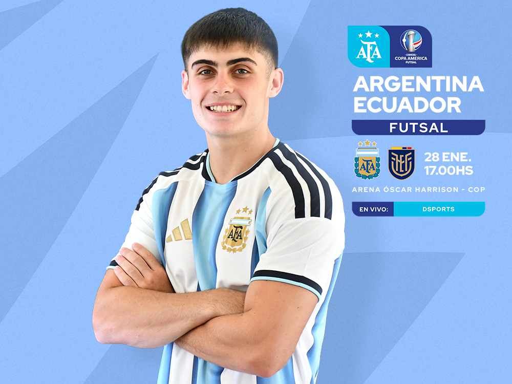 Argentina enfrenta esta tarde a Ecuador en la continuidad de la Copa América