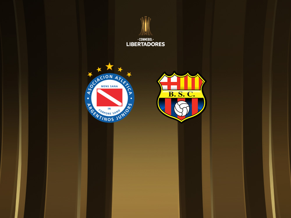 Argentinos Juniors recibe a Barcelona de Ecuador