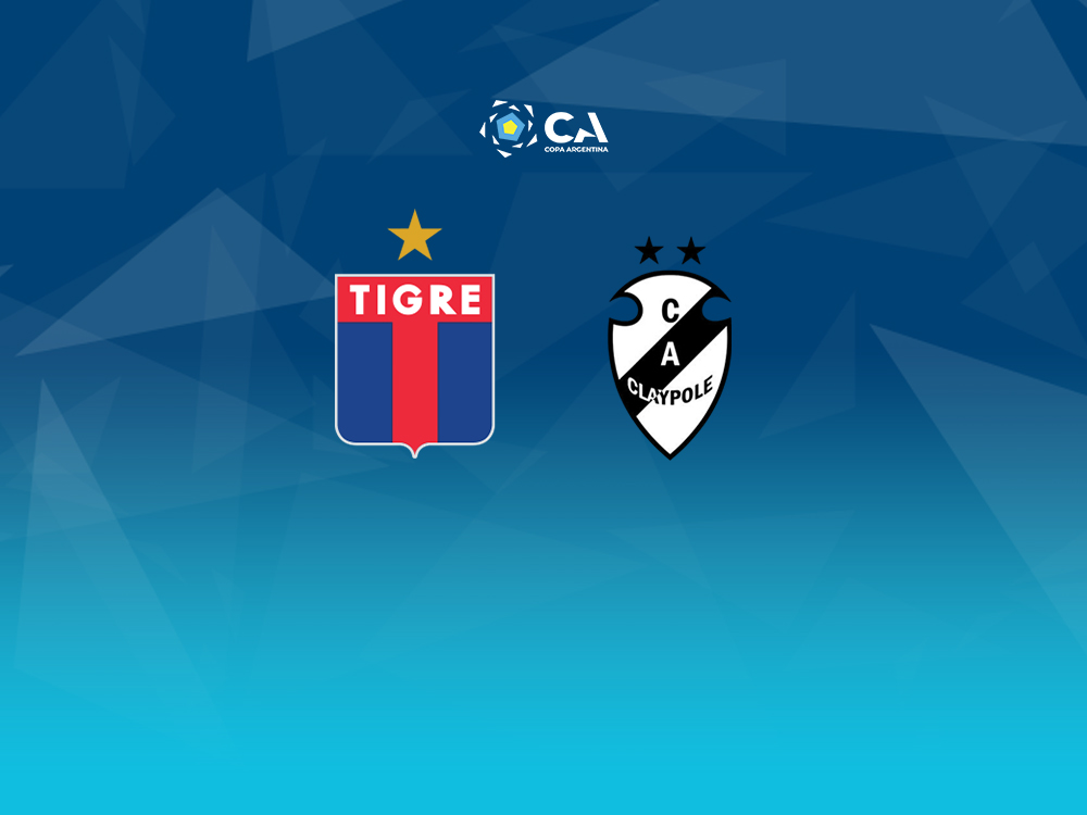 Desde las 19.45, Tigre ante Claypole