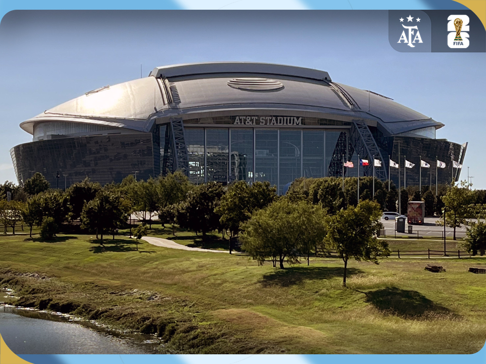 Dallas Stadium, la sede del tercer encuentro de la Selección Argentina en la Copa Del Mundo