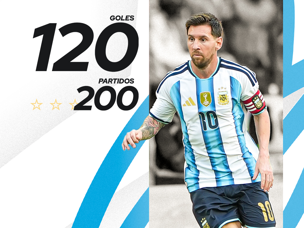 Messi sigue haciendo historia: llegó a 120 goles y se convirtió en el goleador más longevo de la Selección