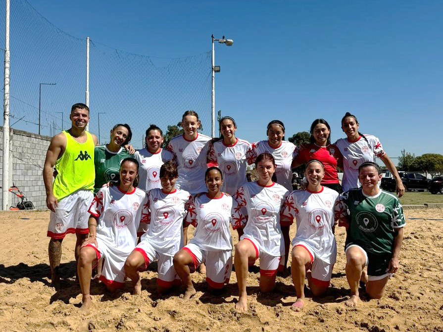 Se jugó la primera fecha de los torneos de Primera, Femenino y Primera B de Fútbol Playa