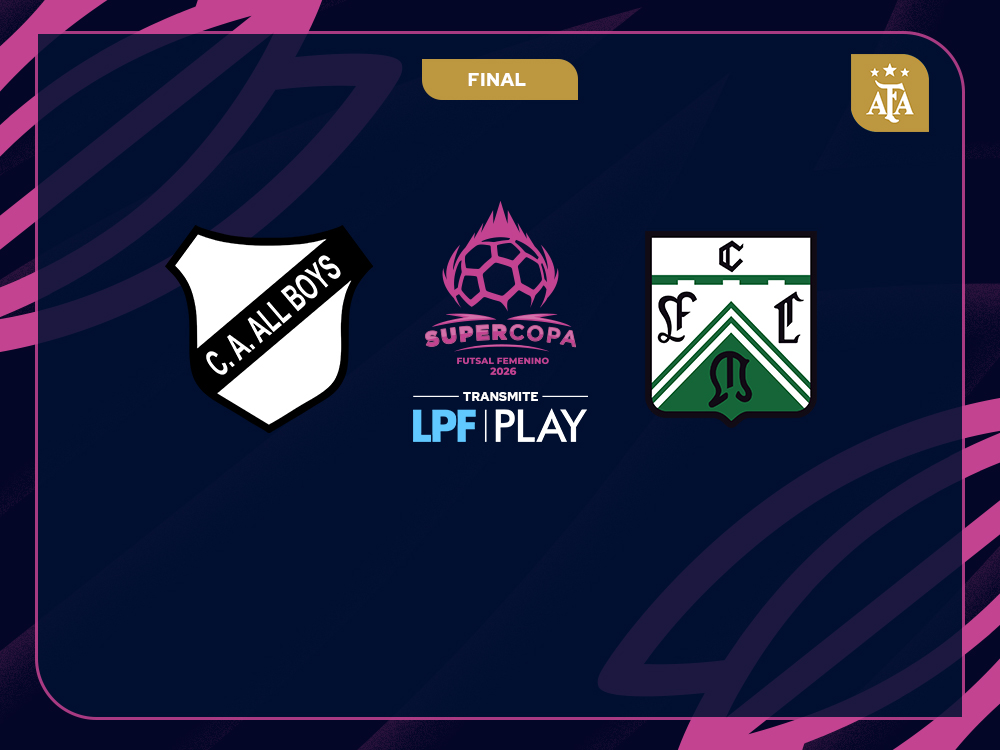 All Boys y Ferro Carril Oeste jugarán por el título de la Supercopa Femenina de Futsal