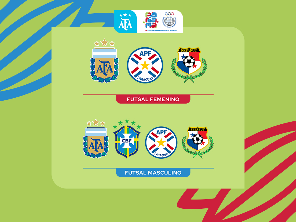 Se realizó el sorteo de los VI Juegos de la Juventud 2026 para los torneos de Futsal