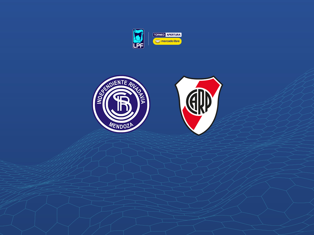 Fútbol en Mendoza: se miden Independiente Rivadavia - River