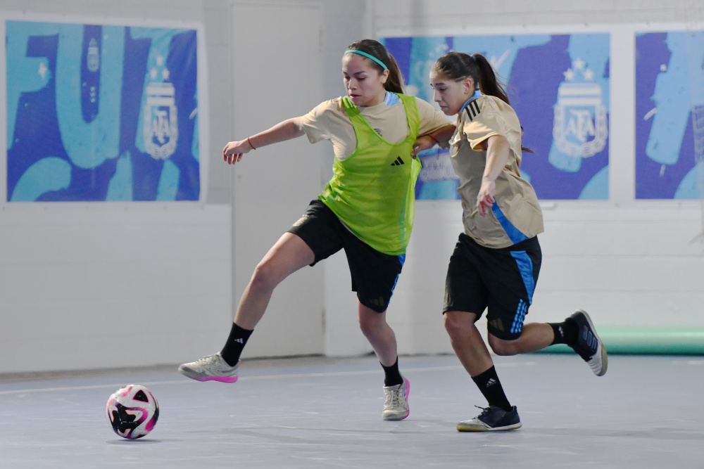 La Selección Femenina Sub20 de Futsal comenzó su preparación para el Sudamericano