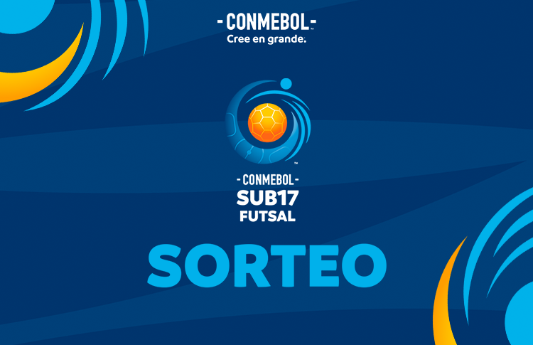 Sorteo de grupos para el sudamericano Sub 17 Futsal 2026