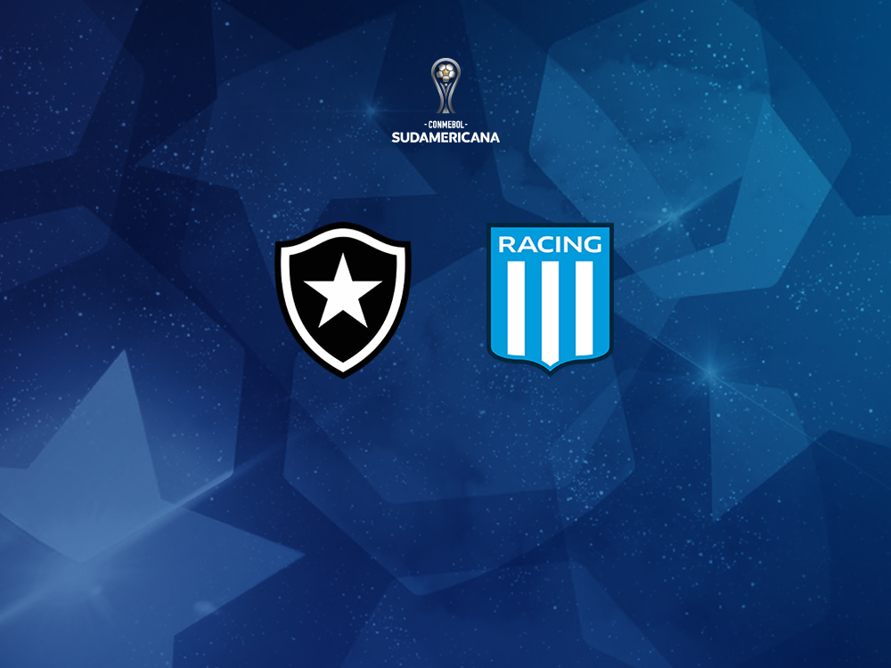 Desde las 21.30, Botafogo - Racing