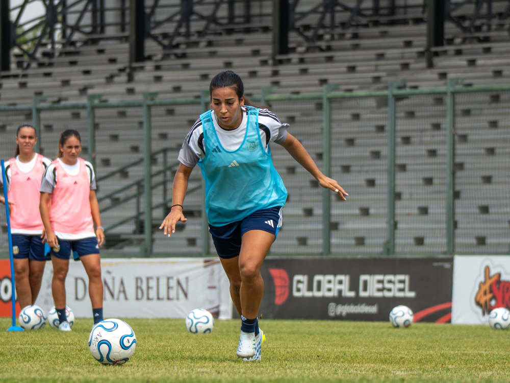 Selección Femenina: primer entrenamiento en Venezuela