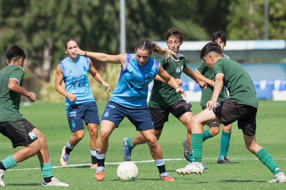 Preselección Femenina Sub 20: ensayo de fútbol ante Ferro