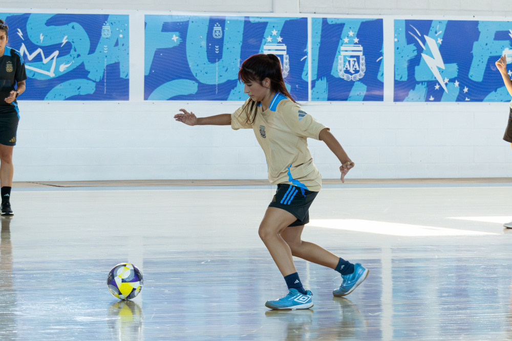 Selección Femenina Sub 16 de Futsal: nuevo entrenamiento en Ezeiza