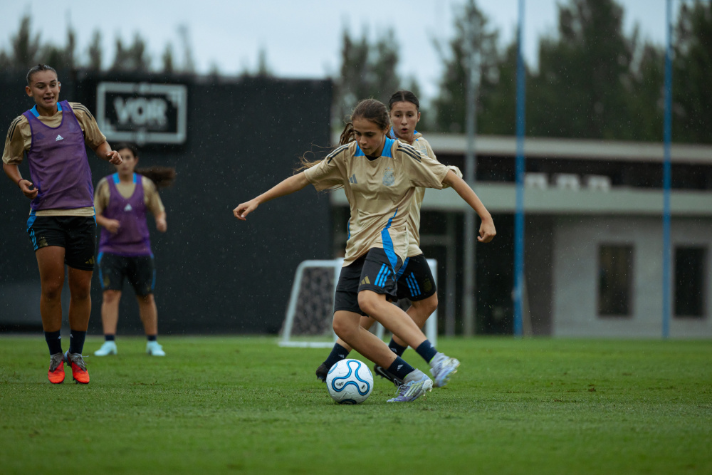 Selección Femenina Sub 17: comenzó una nueva semana de trabajos