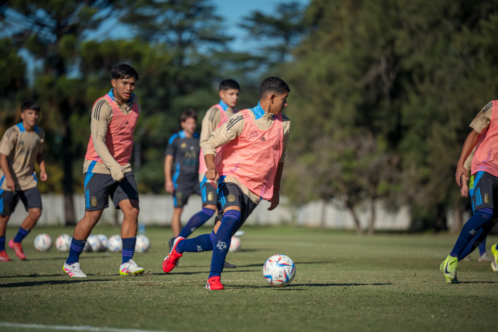 Sub 15: trabajos en Ezeiza para los juveniles