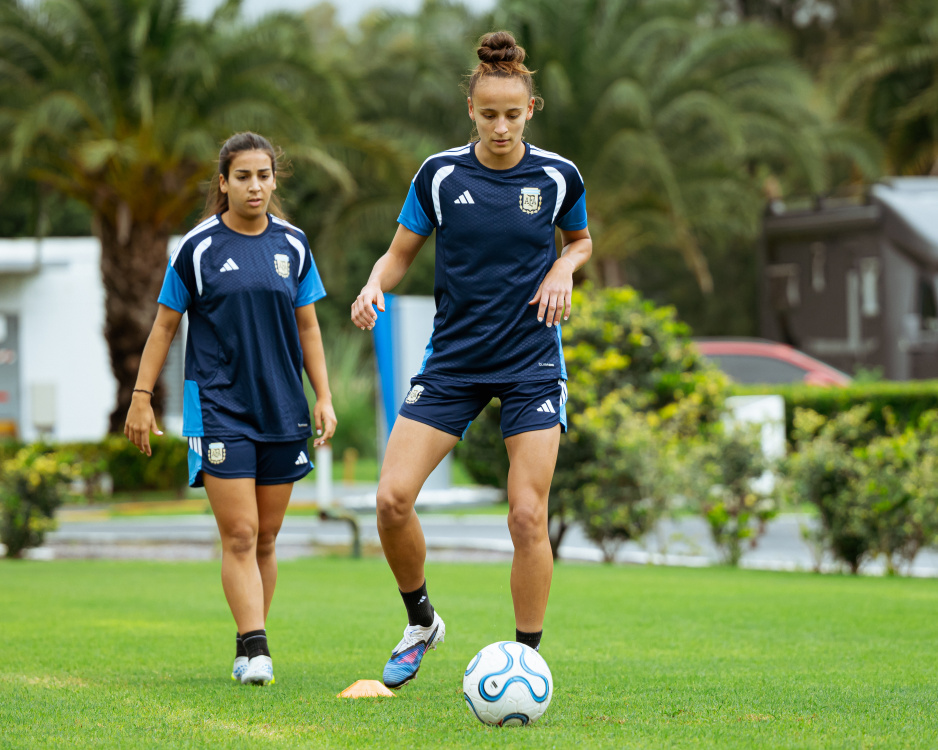 Selección Femenina: último entrenamiento previo al encuentro ante Colombia