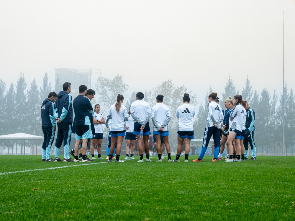 Selección Femenina: tras la clasificación al mundial, el plantel entrenó en Ezeiza
