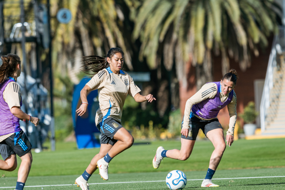 Selección Femenina Sub 17 y Sub 20: sigue trabajando en Ezeiza