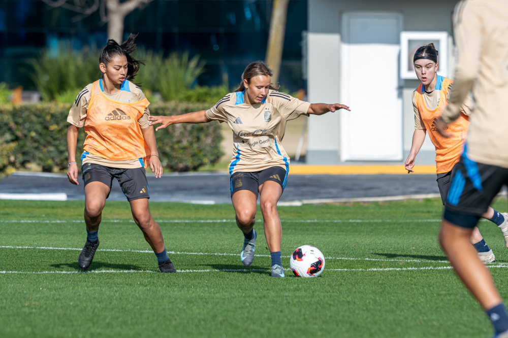 Selección Femenina Sub 17 y Sub 20: martes de actividad en Ezeiza