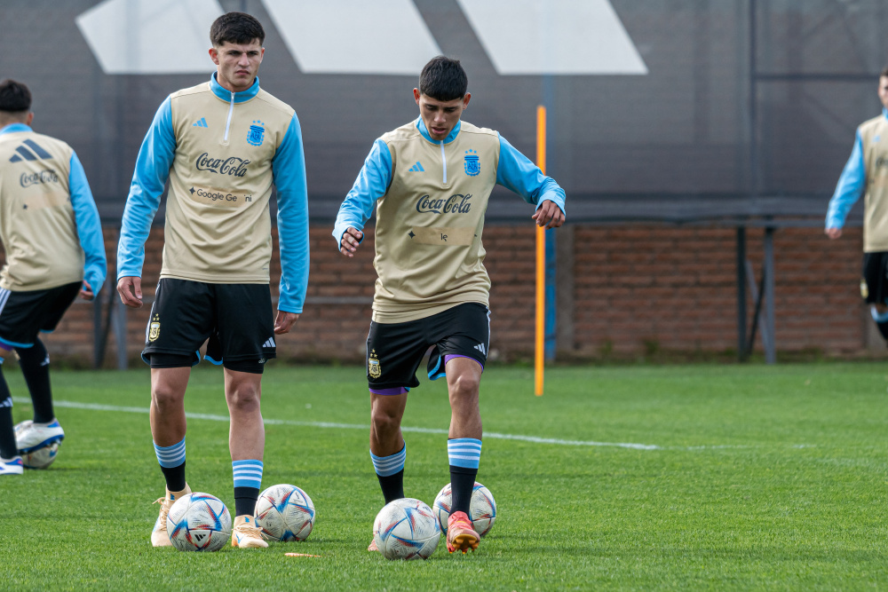 Selección Sub 20 del Ascenso: entrenamiento en Ezeiza