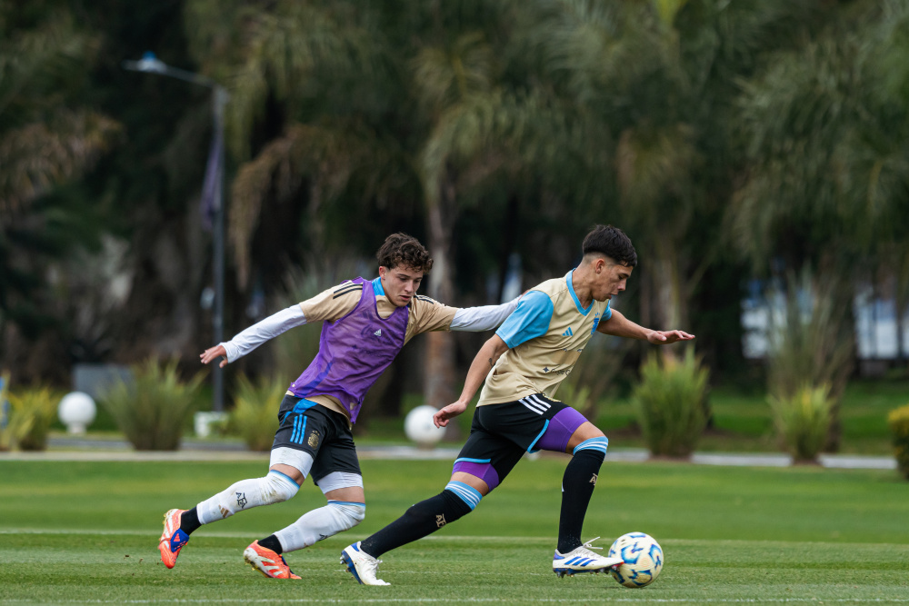Selección Sub 17: ensayo de fútbol ante la Sub 20 del Ascenso