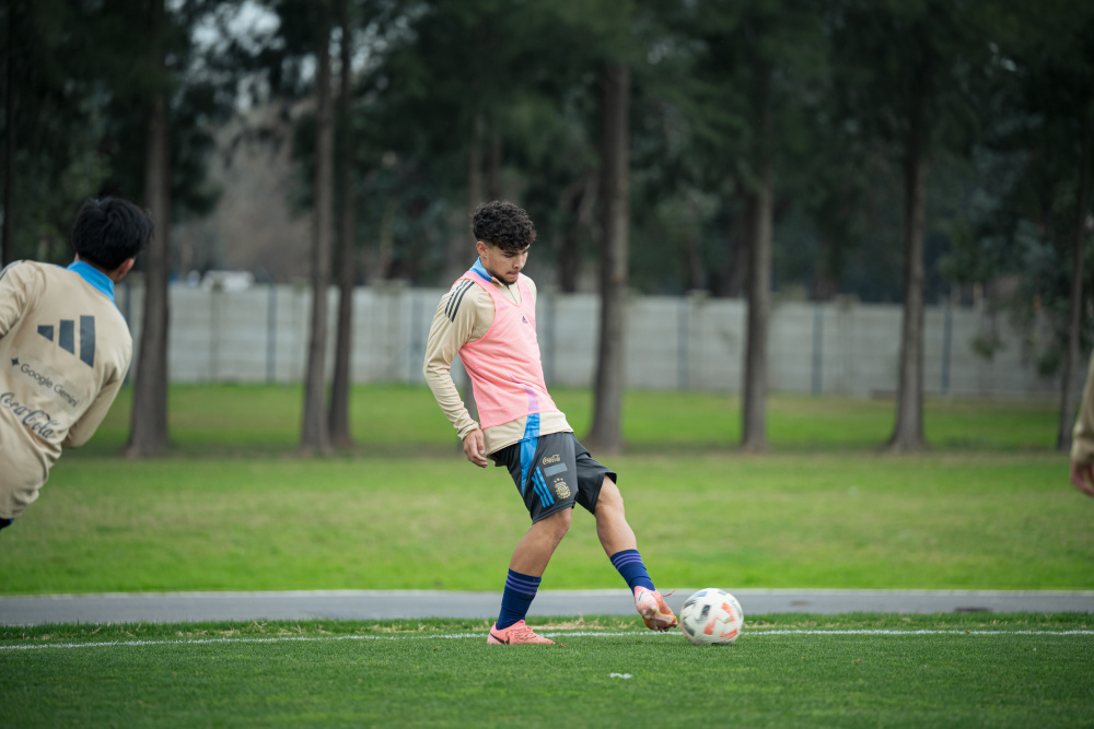 La Sub 15 comenzó una nueva semana de trabajos