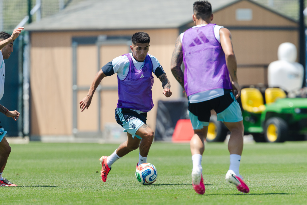 Último entrenamiento en Kansas