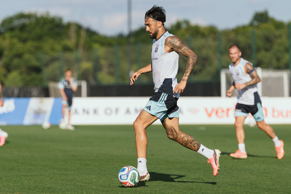 Sesión de entrenamiento vespertina