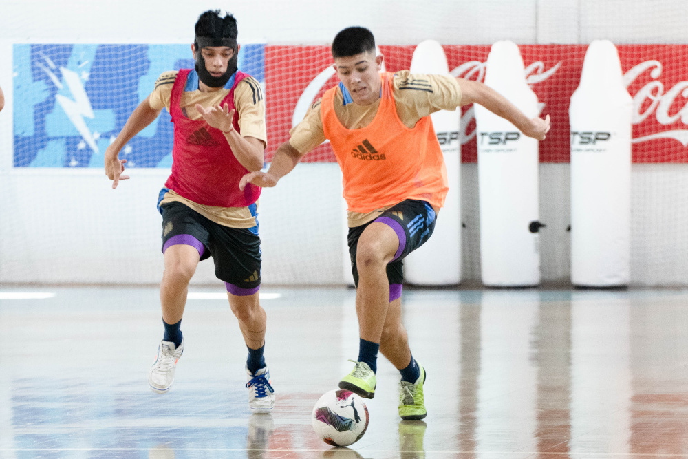 La Selección Sub20 de Futsal completó el primer microciclo de trabajo de cara a la Liga Evolución