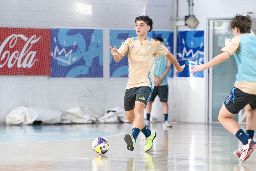 La Selección Sub17 de Futsal continúa con su preparación para los Juegos Suramericanos de Panamá