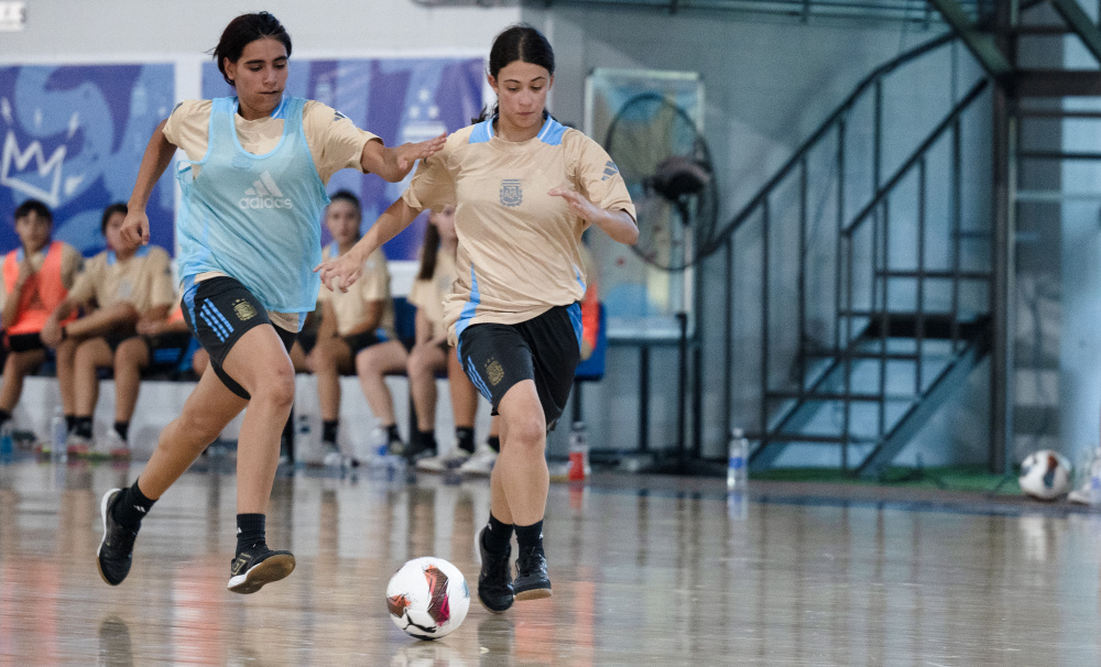 La Selección Femenina Sub17 completó otra semana de entrenamientos