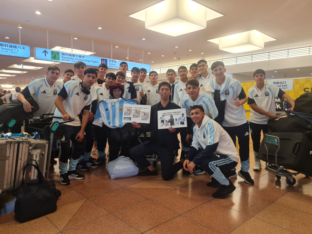 La Selección Sub 16 se encuentra en Japón
