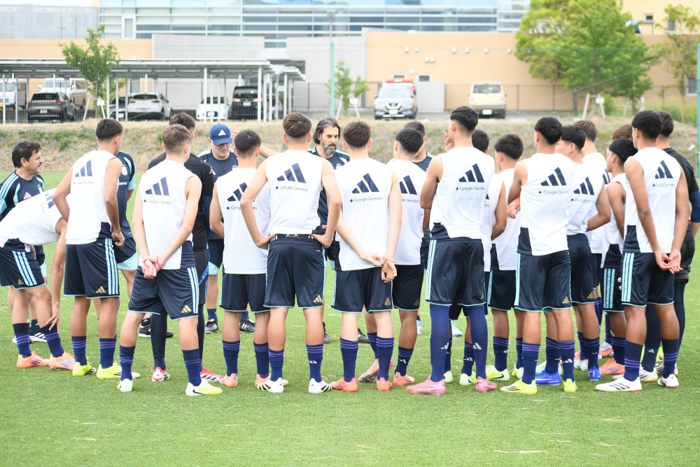 Selección Sub 16: jornada de entrenamiento en Fukushima