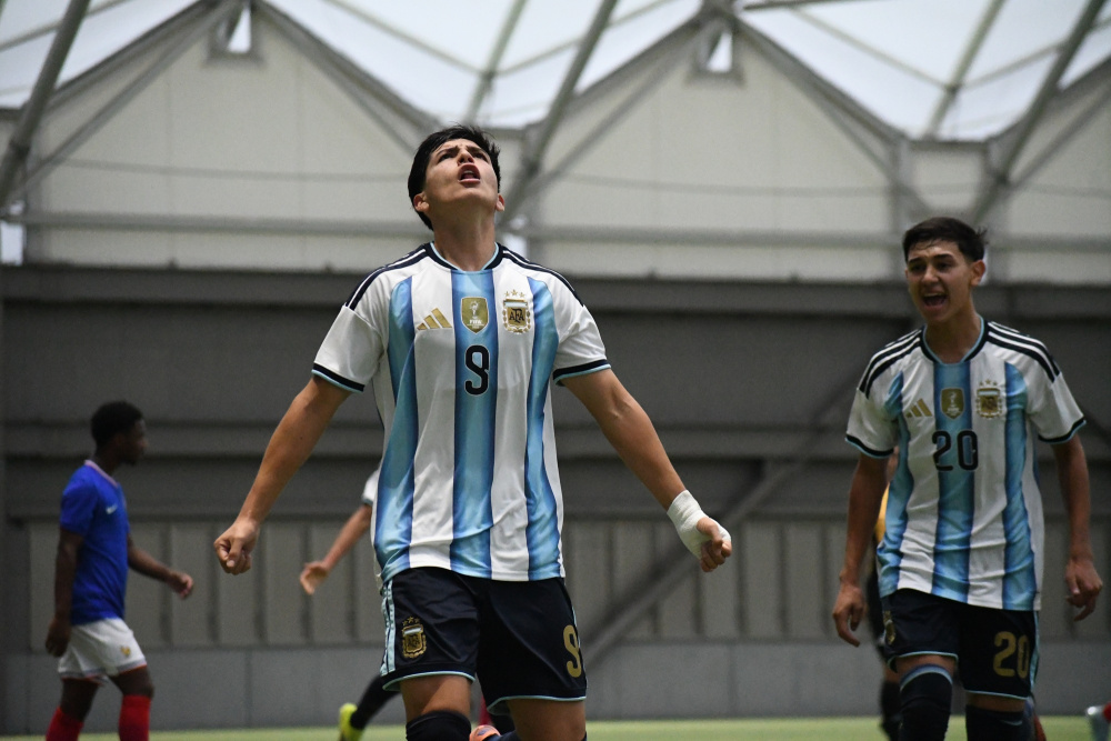 Dream Cup Sub 16: Argentina derrotó 3-0 a Francia en el debut