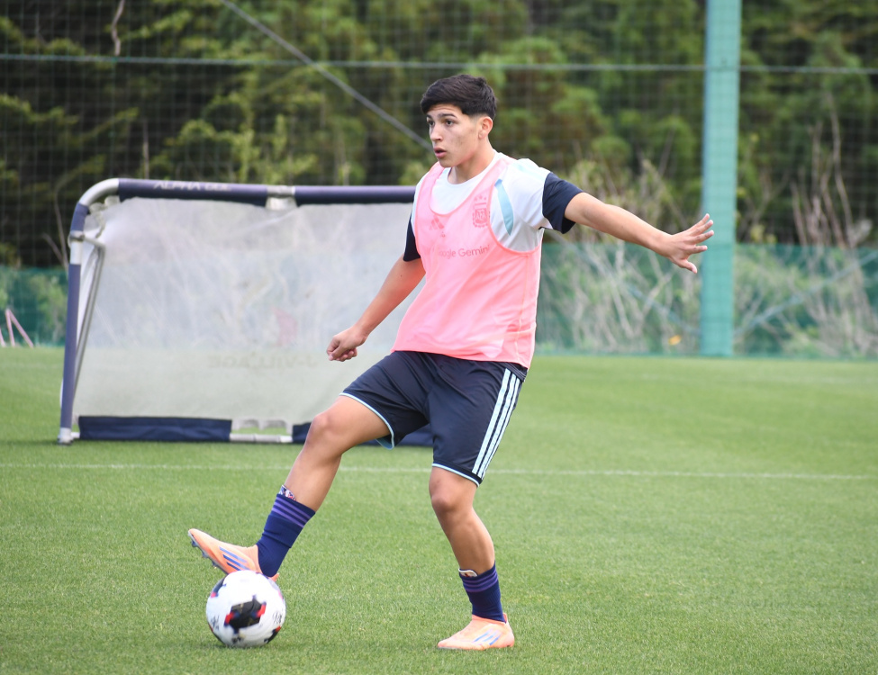 Selección Sub 16: jornada de entrenamientos tras la victoria ante Francia