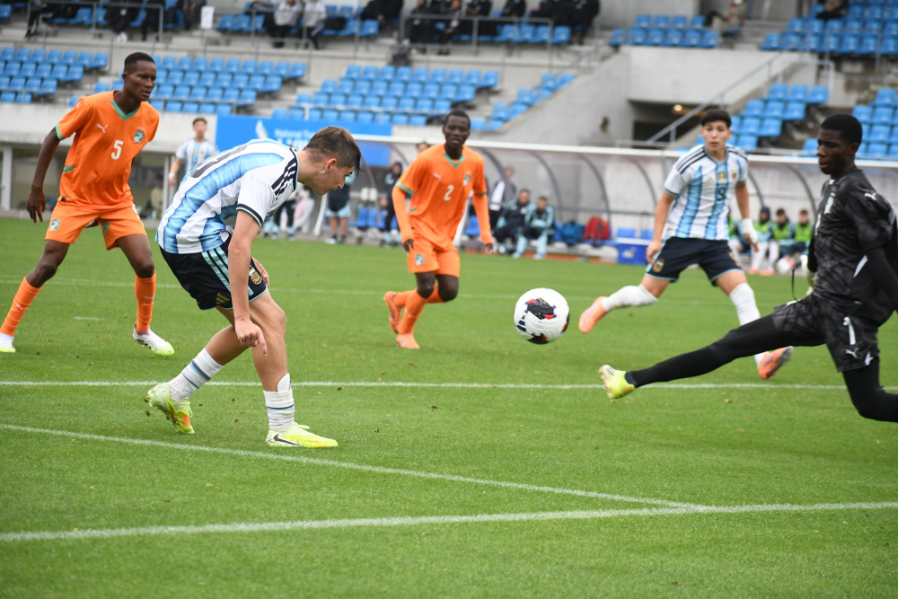 Dream Cup Sub 16: Argentina derrotó 4-0 a Costa de Marfil