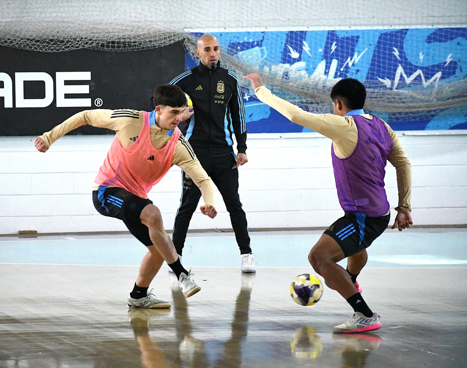 Preselecciones Juveniles de Futsal: nueva semana de entrenamientos para la Sub 20 y Sub 17