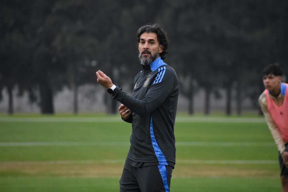 Sub 16: primer entrenamiento de la semana previa al viaje a Japón