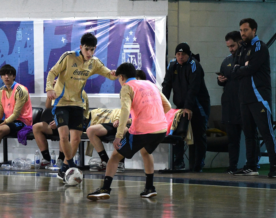 Preselección Sub 17 de Futsal: siguen los microciclos al mando de Santiago Basile