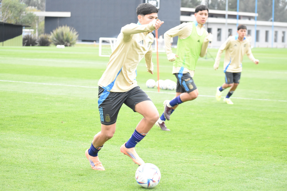Sub 16: trabajos tácticos en la jornada de viernes