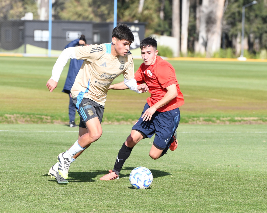 Preselección Sub 17: ensayo formal ante Independiente