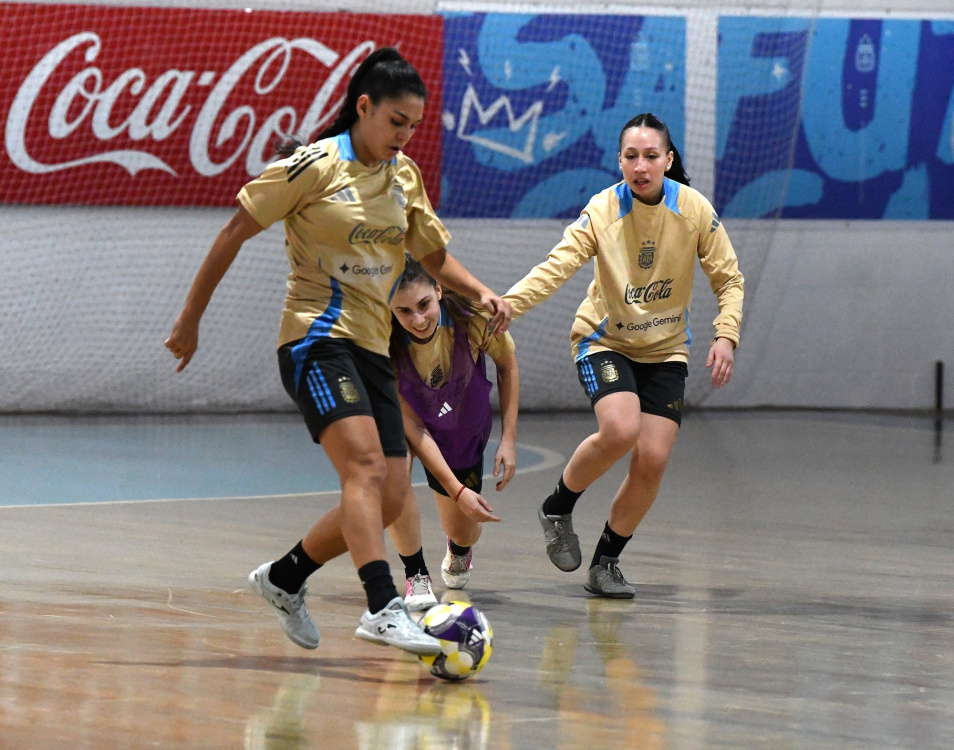 Futsal Femenino: nueva semana de labores para las categorías Mayor y Sub 20