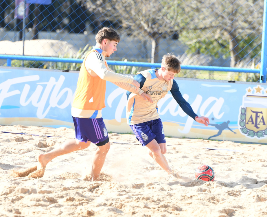Fútbol Playa: nueva jornada de acción para la Sub 20
