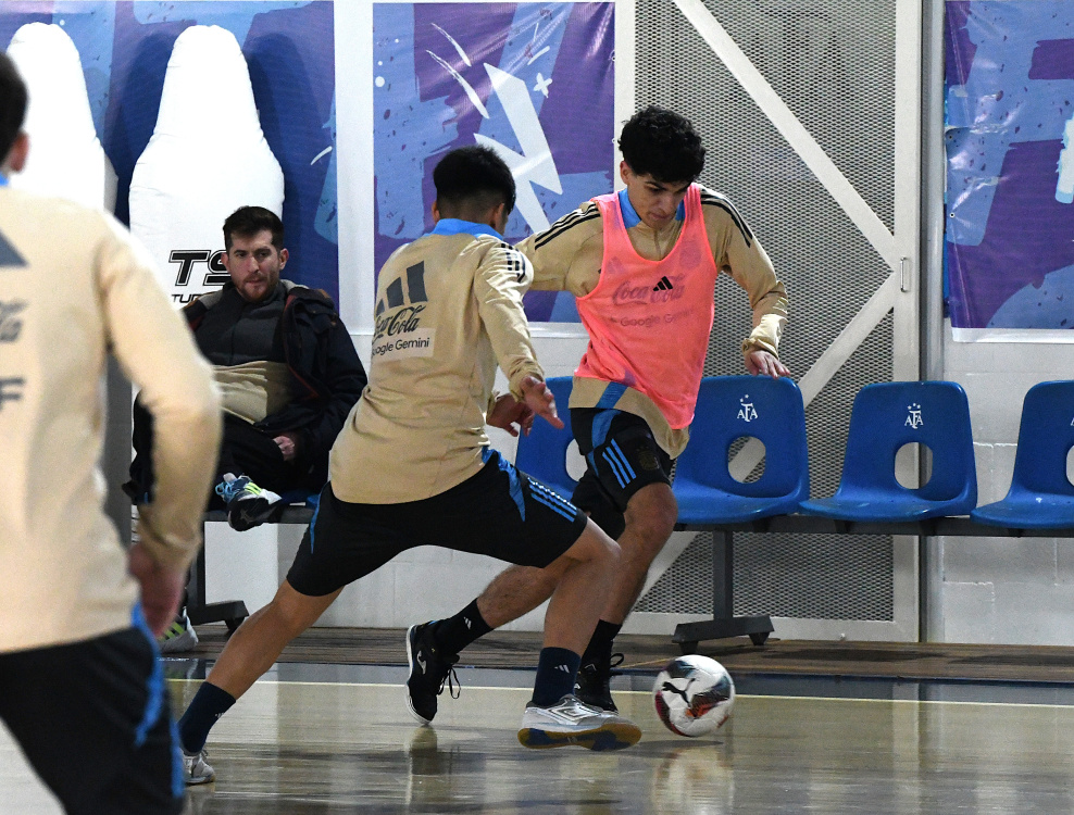 La preselección Sub 17 de futsal inicia esta tarde un ciclo de cinco jornadas de entrenamiento