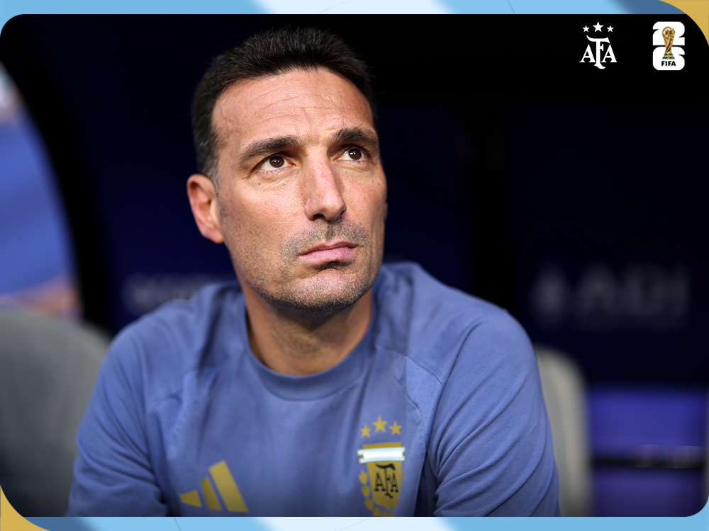 Conferencia de prensa de Lionel Scaloni en la previa del duelo ante Suiza