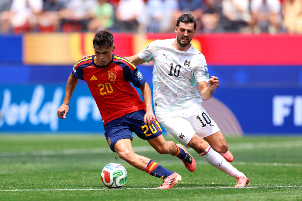 España fue contundente, goleó a Austria y se metió en los octavos de final