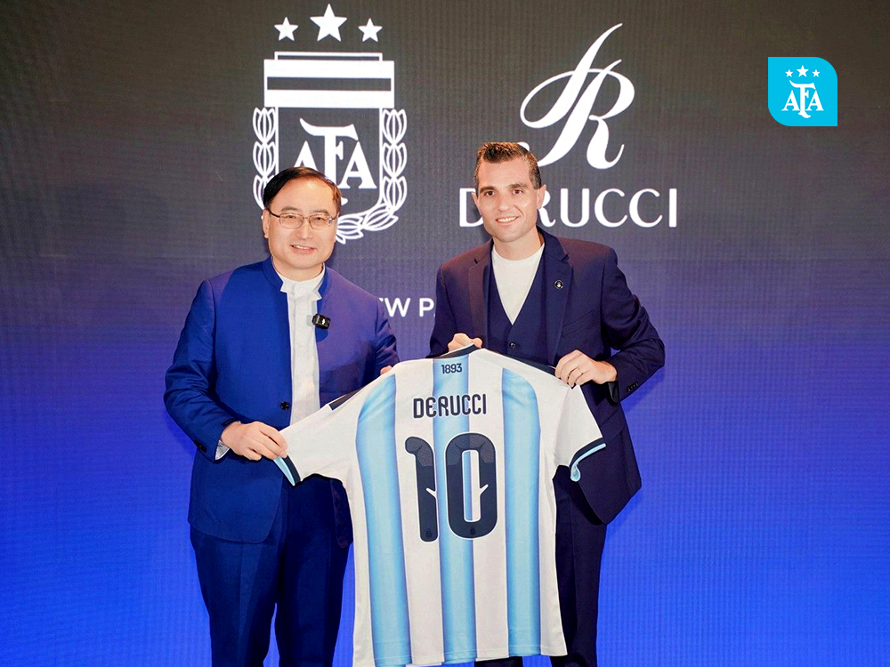 AFA anuncia a DeRUCCI como nuevo sponsor regional en China